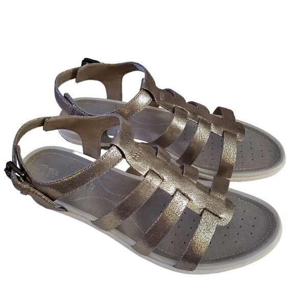 Geox Metallic Sandals, Woman's Sandals NIB - Picture 1 of 5